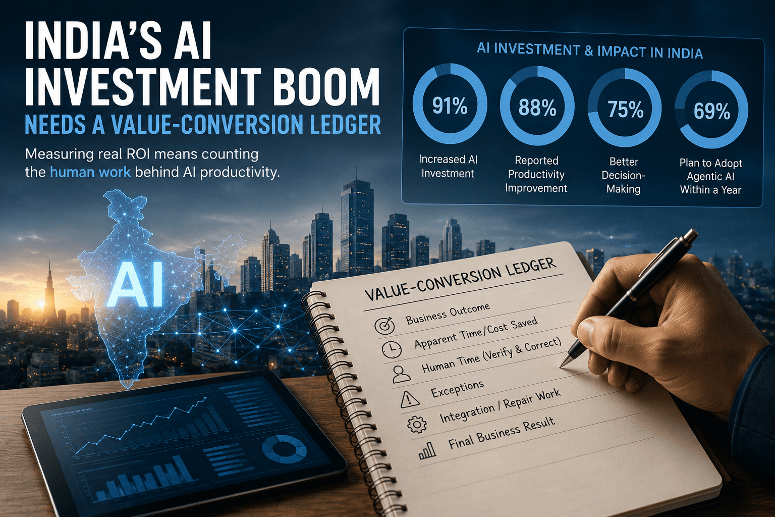 India’s AI Investment Boom Needs a Value-Conversion Ledger