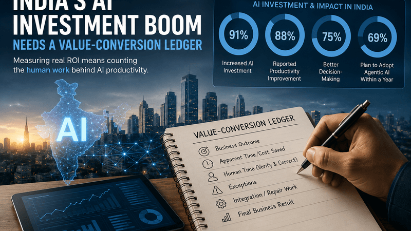 India’s AI Investment Boom Needs a Value-Conversion Ledger